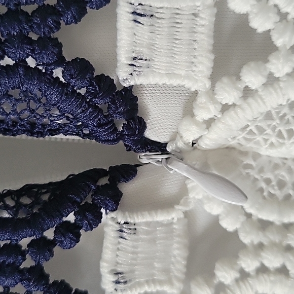 Navy and White Dress - Picture 5 of 6